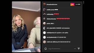 Linnea lundström live på insta [upl. by Sumner]