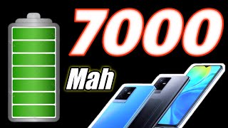 7000 Mah Battery Mobile Phones🔥 [upl. by Fesoj]