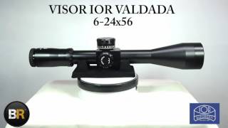 Visor IOR VALDADA 624x56 FFP MOAX  BlackRecon [upl. by Aihtnyc]