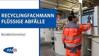 Berufsbild im Detail Entsorgungs und Recyclingfachmann für flüssige Abfälle [upl. by Yhtac]