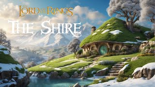 Winters Whimsy Discover the Enchanting Snowy Shire The Lord of the Rings Music amp Ambience [upl. by Payson]