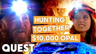 The Bushmen Find 10000 Worth Of Opal  Outback Opal Hunters [upl. by Adiraf148]