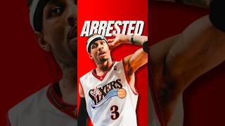 Allen Iverson ARRESTED🤯 shorts nba alleniverson [upl. by Emor527]