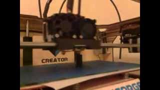 OctoPrint Controlled Flash Forge Creator [upl. by Auhsuj]