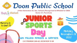 Live Junior Sports Day 202223 at Doon Public School Panchkula [upl. by Shing871]