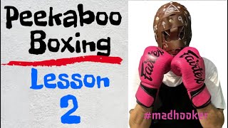 Peek A Boo Boxing  Lesson 2 [upl. by Nolyk]