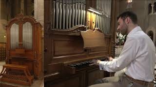 Samuel Liégeon 2ème fantaisie improvisée  Orgue de choeur St Pierre de Chaillot Paris [upl. by Koppel60]