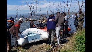 Two bodies of victims of Sunday helicopter accident at Lake Nakuru recovered [upl. by Suoicerp]