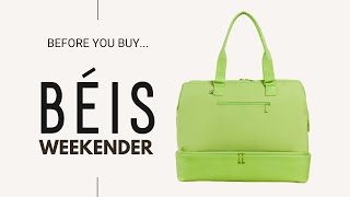 BEIS WEEKENDER BAG  watch this to decide amp Tumi Just in Case Tote comparison [upl. by Kubiak]