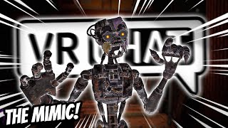 THE MIMIC COPIES EVERYONE IN VRCHAT  Funny VR Moments Five Nights At Freddys [upl. by Ttayh]