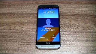 HTC One M9 incoming call [upl. by Kaliope]