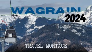 Wagrain 2024  Austria Skiing Montage  Snow Space Salzburg [upl. by Ttik672]