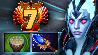 Топ 7 ранг на Венге очень качественная Дота  Vengeful Spirit 735 DOTA 2 [upl. by Averi]