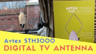 Avtex STH3000 Digital TV Antenna Review [upl. by Clintock984]