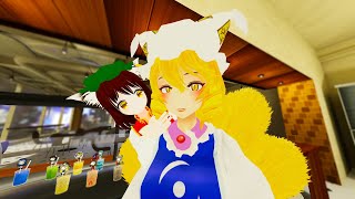 Touhou but Chen Doesn’t Follow Orders VRChat [upl. by Ancilin]