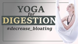 15 minute Yoga for Bloating  Gentle Yoga Flow for Digestion [upl. by Buckie691]