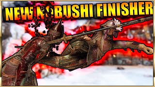 NEW NOBUSHI FINISHER  Deadly and elegant  ForHonor [upl. by Hephzipa]