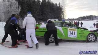 RAMIRENT Mäntsälä Ralli 2013 Action amp Crash [upl. by Ardine91]