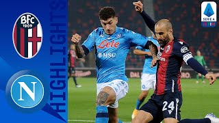 Bologna 01 Napoli  Osimhen’s goal sees Napoli climb up into third  Serie A TIM [upl. by Davon]