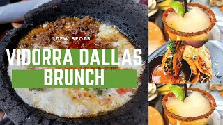 Vidorra Dallas Brunch DFW Brunch Spots [upl. by Alegnat]