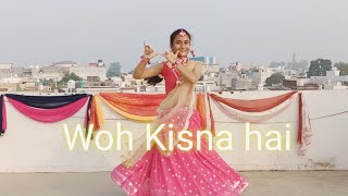 Woh Kisna hai  Janmashtami special  Dance cover by Ritika Rana [upl. by Bernarr571]