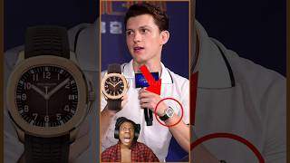 🤯⚡Tom Hollands ultra🤑 luxury watch🔥 alfriffy  tomholland luxurywatch shorts [upl. by Efi856]