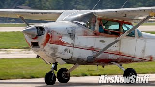 Oshkosh Departures  Sunday Part 1  EAA AirVenture Oshkosh 2024 [upl. by Monie]