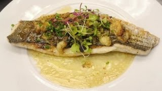 Baked Sea Bass With Garlic amp Butter  Delectable Dishes [upl. by Attiuqehs428]