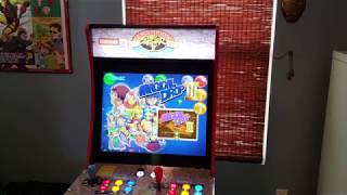 Arcade1Up Mod 20quot LCD replacement and lit Marquee [upl. by Ardnaid24]