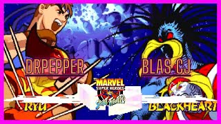 Marvel vs Street Fighter  ▶ DRPEPPER 🇲🇽 VS Blas Cj 🇲🇽  🥇High level Players🥇  FT5 [upl. by Nerrawed195]