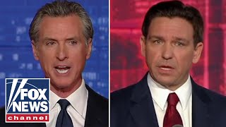 Ron DeSantis shreds Gavin Newsom on crime I know you like to lie [upl. by Ocana]