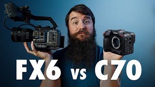 Canon C70 vs Sony FX6 Best Small Cinema Camera [upl. by Uuge648]