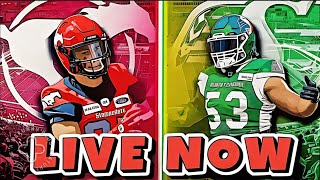 Saskatchewan Roughriders Vs Calgary Stampeders Live CFL Week 16 Watch Party and Play by Play [upl. by Grof386]