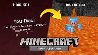 100 Hari Minecraft tapi DIATUR SUBSCRIBER [upl. by Owena]