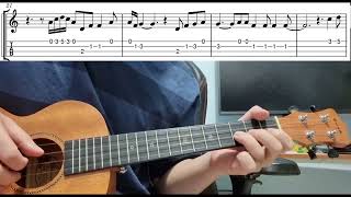 Tennessee Whiskey Chris Stapleton  Easy Beginner Ukulele Tab With Playthrough Tutorial Lesson [upl. by Cob317]