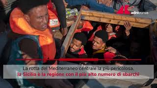 Migranti Viminale In Italia arrivate quasi 94mila persone [upl. by Annaynek733]