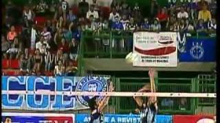 SADA CRUZEIRO VÔLEI vs PINHEIROSSKY Jogo 213  2232011 [upl. by Ecadnac]