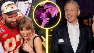 Bob Iger Fawns Over Taylor Swift amp Travis Kelce During Date Night in LA [upl. by Aihsemek]