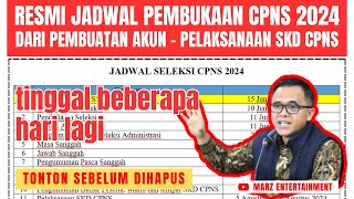 RESMI CPNS 2024 PERIODE 1 2 amp 3 DI BUKA LUSA BEGINI JADWAL PENDAFTARAN CPNS 2024  DAFTAR CPNS 2024 [upl. by Wong836]