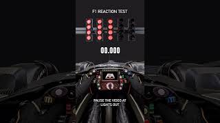 F1 Reaction Test ⏱️🏎️ [upl. by Eisler]