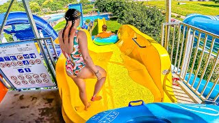 ⛰️ UpHill WaterSlide at Sárvári Gyógy és Wellnessfürdő [upl. by Yvonne]