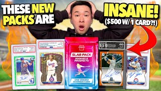 THESE NEW SLAB MYSTERY PACKS ARE SOME OF THE BEST PACKS IVE EVER OPENED CRAZY HITS 😱🔥 [upl. by Joub304]