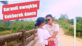 Barandi  new kokborok cover dance milan amp nasomti debbarma  hit song [upl. by Brookner159]