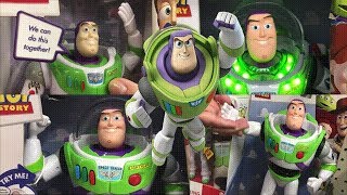 Top 4 Buzz Lightyear Toys in Walmart  Toy Story 4 [upl. by Lesli29]