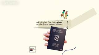 🇭🇷 BENEFICIOS del PASAPORTE CROATA 🇭🇷 🌎 [upl. by Irwin]