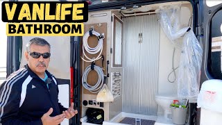 Awesome Winnebago Travato Bathroom Modification amp Camper Van Tour [upl. by Okia]