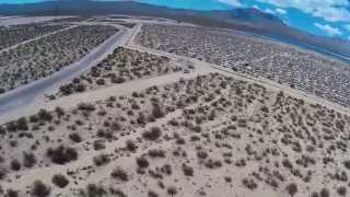 Drone flight over the Solar Power Plant [upl. by Maurilia]