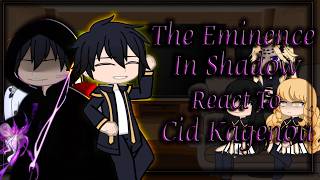 The Eminence In Shadow React To Cid kagenouShadowJohn Smith｜Full｜5000 subscribers special [upl. by Margreta]