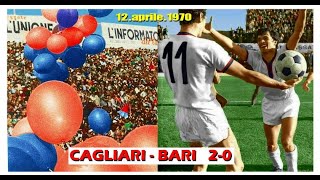 CagliariBari 20  lo scudetto approda in Sardegna 12 41970 [upl. by Cesaria]