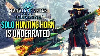 The HUNTING HORN Is An Amazing Weapon  Monster Hunter World Iceborne [upl. by Lindgren362]